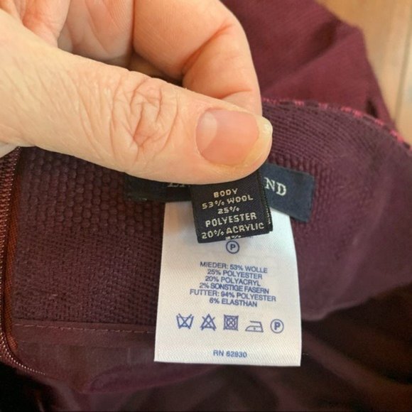 Land’s End wool blend skirt size 12P GUC - Picture 7 of 7